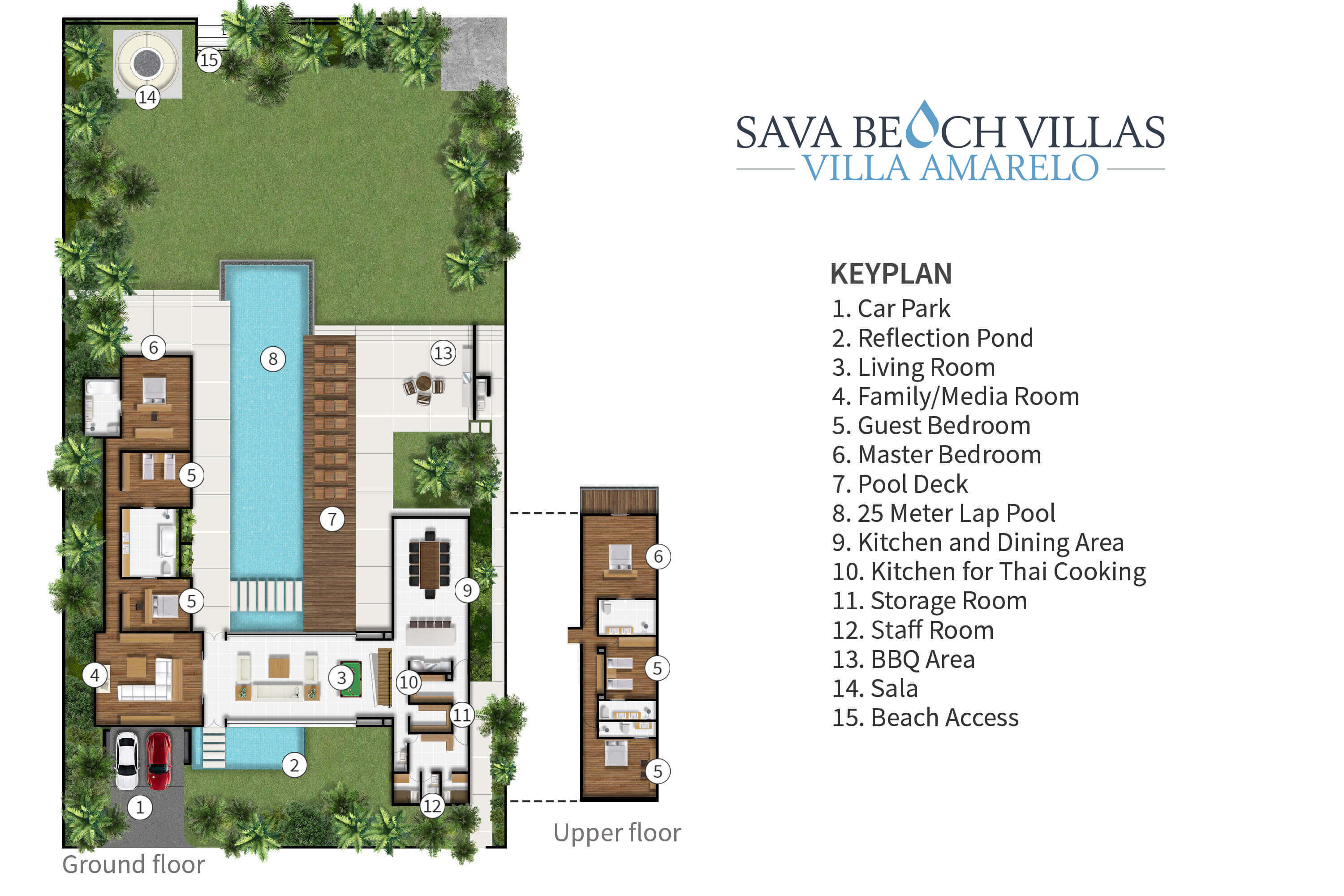 Villa Amarelo - Floorplan